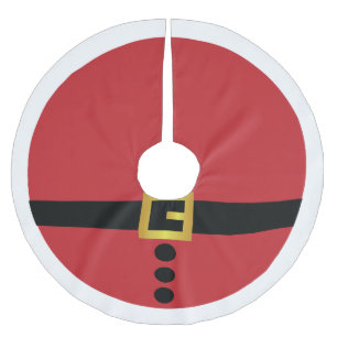 Jupon De Sapin En Polyester Brossé Jupe d'arbre de costume de Père Noël