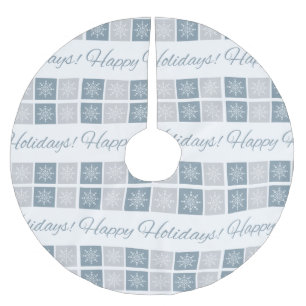 Jupon De Sapin En Polyester Brossé Jupe d'arbre de Joyeux Vacances