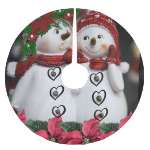 Jupon De Sapin En Polyester Brossé Jupe d'arbre de Noël