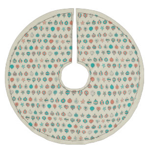 Jupon De Sapin En Polyester Brossé Jupe d'arbre de Noël