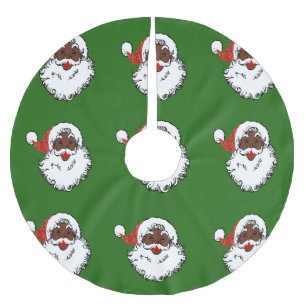 Jupon De Sapin En Polyester Brossé jupe d'arbre de noël de santa claus