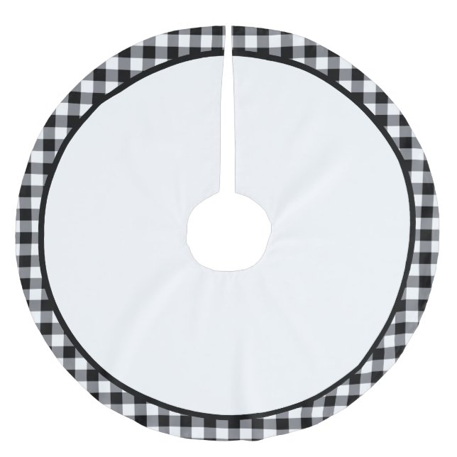 Jupon De Sapin En Polyester Brossé Jupe d'arbre de vacances (Devant)