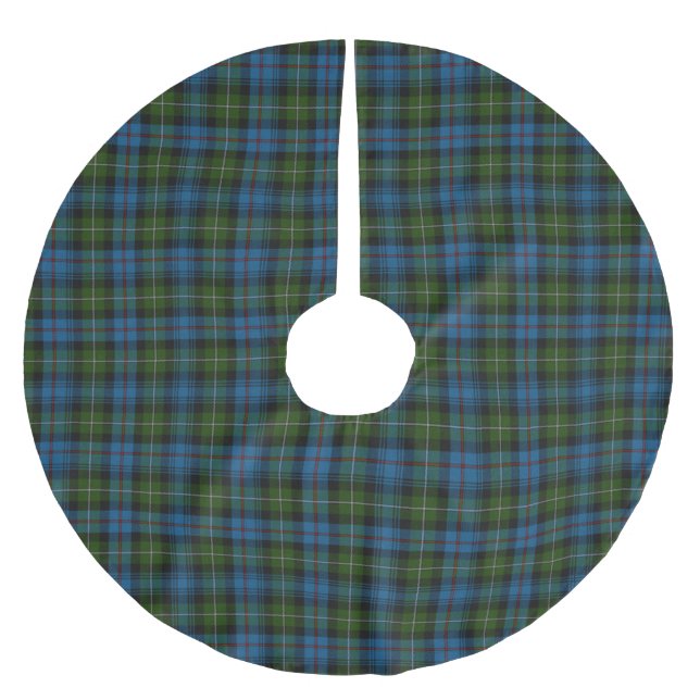 Jupon De Sapin En Polyester Brossé Jupe d'arbre plaqué MacKenzie Tartan (Devant)
