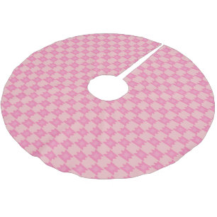 Jupon De Sapin En Polyester Brossé Jupe de arbre Rose Sombre Sud-Ouest Occidental Boh