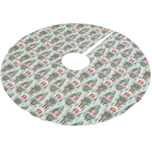 Jupon De Sapin En Polyester Brossé Jupe de l'arbre de cétreuse