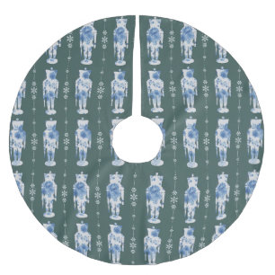 Jupon De Sapin En Polyester Brossé Jupe Emerald Nutcracker Tree