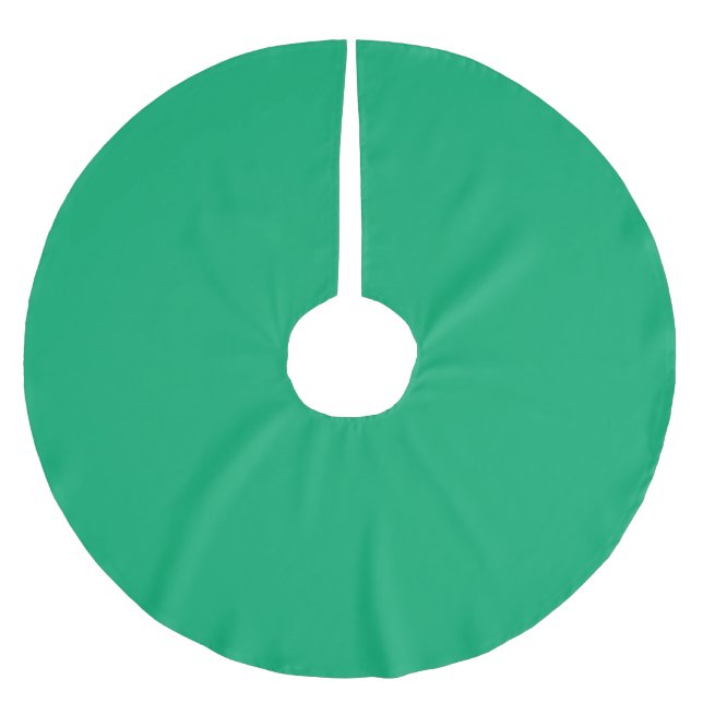 Jupon De Sapin En Polyester Brossé Jupe Emerald Tree personnalisée (Devant)
