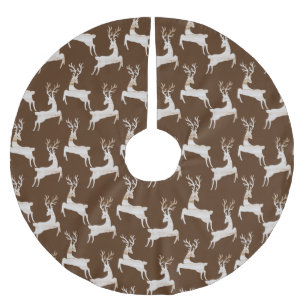 Jupon De Sapin En Polyester Brossé Jupe rustique de cerf