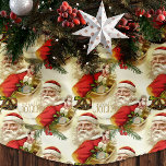 Jupon De Sapin En Polyester Brossé Jupe vintage Santa Claus Red Christmas Tree<br><div class="desc">Découvrez la collection Vintage de jupes de Noël du Père Noël - un complément parfait à votre décor festif de vacances ! Cette couverture d'arbre de Noël caractéristique présente un design vintage et captivant du Père Noël, garanti pour évoquer la nostalgie et les souvenirs chaleureux de Noël passé. Design Vintage...</div>