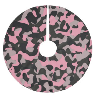 Jupon De Sapin En Polyester Brossé Kitty Camo