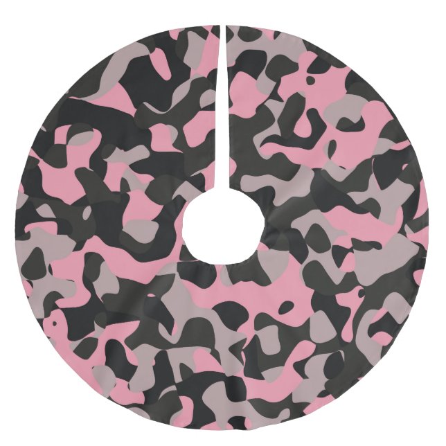 Jupon De Sapin En Polyester Brossé Kitty Camo (Devant)
