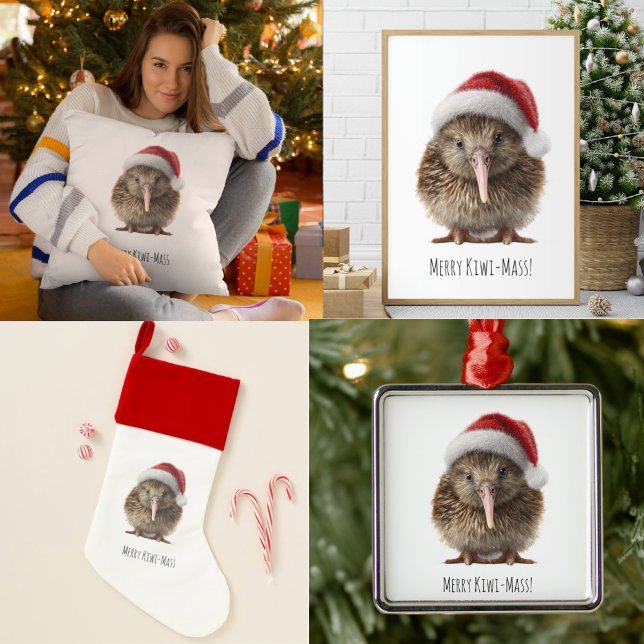 Jupon De Sapin En Polyester Brossé Kiwi de Noël cosy (Créateur téléchargé)