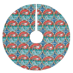 Jupon De Sapin En Polyester Brossé Kokopelli indien indigène
