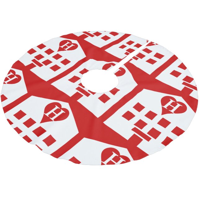 Jupon De Sapin En Polyester Brossé Love Hotel Japanese Emoji (Angle)