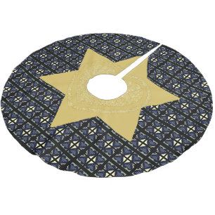 Jupon De Sapin En Polyester Brossé LOVE What You re Doing Tree Skirt par Adiela Akoo