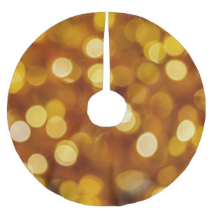 Jupon De Sapin En Polyester Brossé Lumières de livres colorées, arrière - plan de Noë
