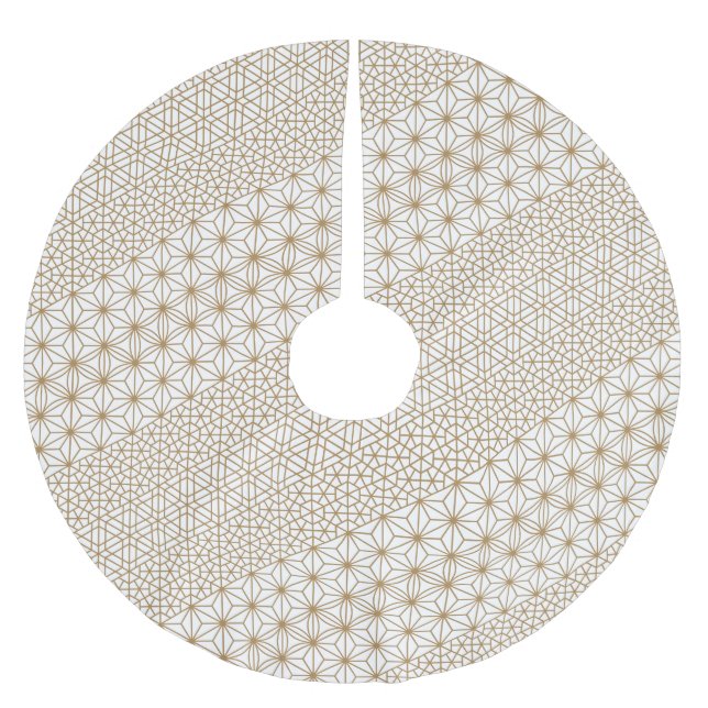 Jupon De Sapin En Polyester Brossé Luxe (Devant)