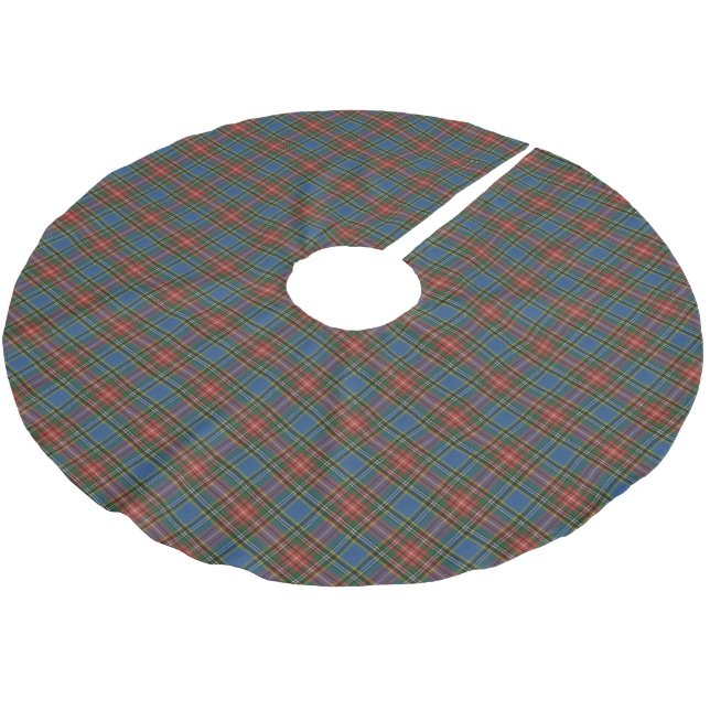Jupon De Sapin En Polyester Brossé MacBeth Ancient Scottish Tartan (Angle)