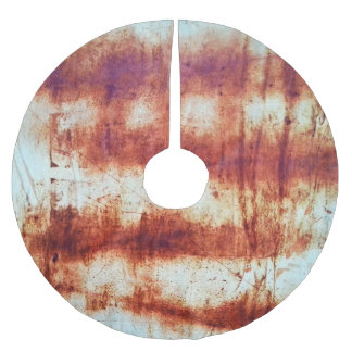 Jupon De Sapin En Polyester Brossé métal rouillé, arrière - plan texturé.