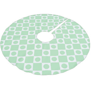Jupon De Sapin En Polyester Brossé Mod Retro 60's Mint