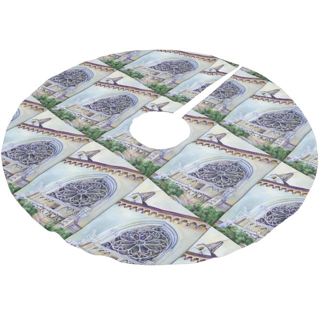 Jupon De Sapin En Polyester Brossé Moment à Budapest (Angle)