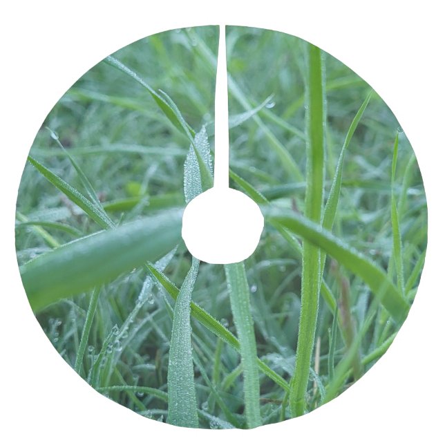 Jupon De Sapin En Polyester Brossé morning dew (Devant)