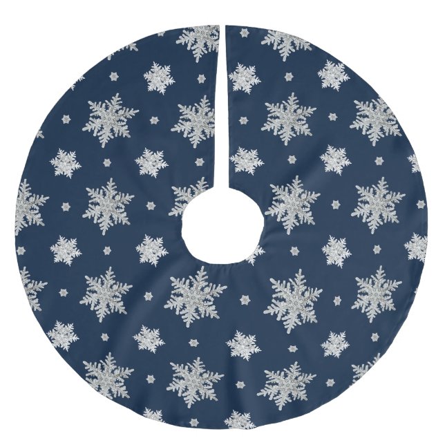 Jupon De Sapin En Polyester Brossé Motif (Devant)
