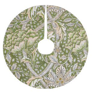 Jupon De Sapin En Polyester Brossé Motif Floral Classique William Morris Windrush