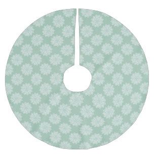 Jupon De Sapin En Polyester Brossé Motif mandala vert clair élégant joli féminin