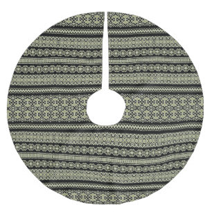 Jupon De Sapin En Polyester Brossé Motif rétro ukrainien