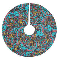 Motif tribal aztèque Xolotl Axolotl mythologie boh