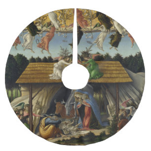 Jupon De Sapin En Polyester Brossé Nativité mystique par Sandro Botticelli
