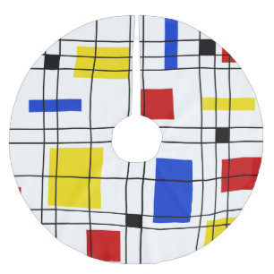 Jupon De Sapin En Polyester Brossé Néo-plasticisme