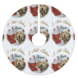 Jupon De Sapin En Polyester Brossé Noël Otterhound