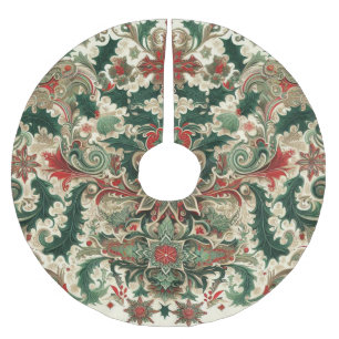 Jupon De Sapin En Polyester Brossé Noël victorien/classique/Vintage