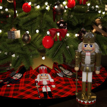 Nutcrackers et Red Plaid