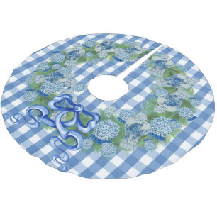 Jupon De Sapin En Polyester Brossé Ornement en céramique 2021 de Noël Ginger Jar