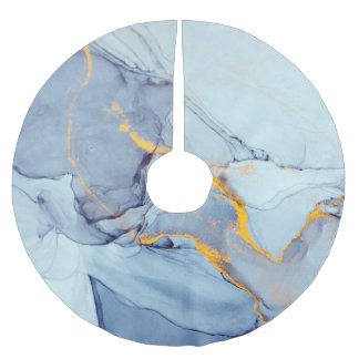 Jupon De Sapin En Polyester Brossé Peinture Abstraite Arrière - plan : Peinture à l'h