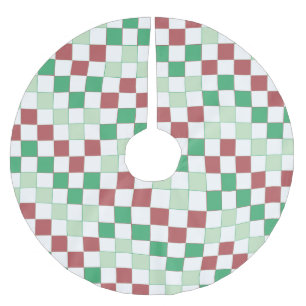 Jupon De Sapin En Polyester Brossé Père Noël Zoomie Noël