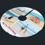 Jupon De Sapin En Polyester Brossé Personnalisez Votre Collage Photo Christmass Tree<br><div class="desc">Jupe d'arbre de Noël avec collage photo et texte personnalisé - Unique votre propre design - Famille personnalisée / Amis ou Jupes d'arbre personnel / Cadeau - Ajouter votre texte et photos - Redimensionner et déplacer des éléments avec outil de personnalisation! Choisissez la police / taille / couleur ! Bonne...</div>