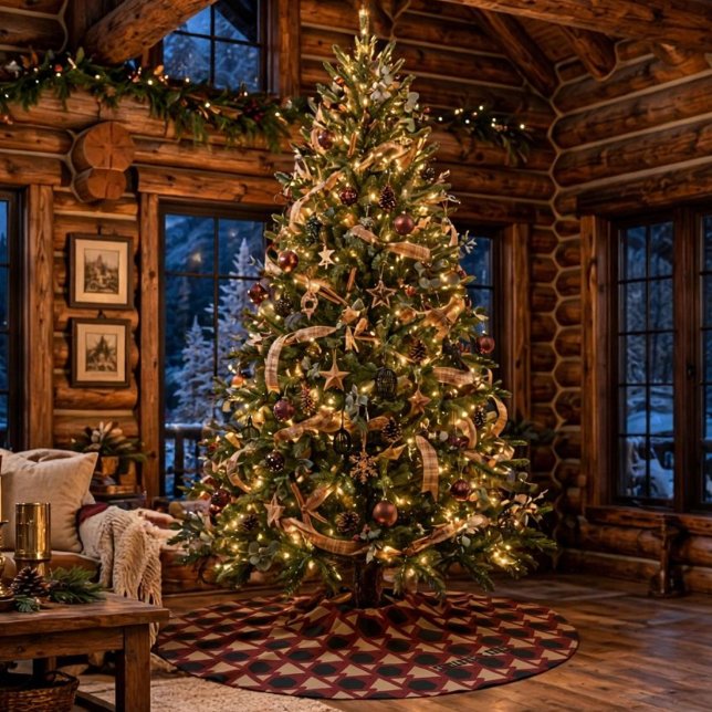 Jupon De Sapin En Polyester Brossé Pics de l'Apache (Créateur téléchargé)