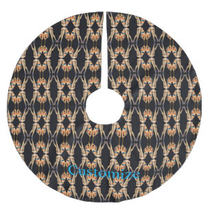 Jupon De Sapin En Polyester Brossé Pinceaux Vintages acrobatiques Thunder_Cove