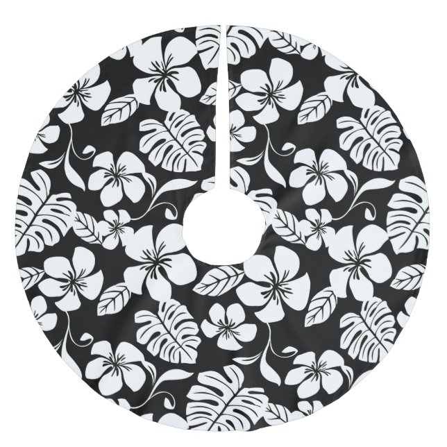 JUPON DE SAPIN EN POLYESTER BROSSÉ PINK BIKINI (BLACK/WHITE) (Devant)