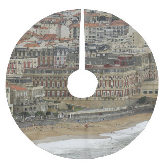 Jupon De Sapin En Polyester Brossé Plage de Biarritz, architecture Belle Époque.