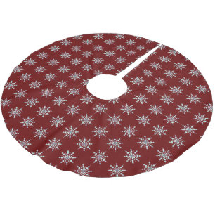 Jupon De Sapin En Polyester Brossé Pneus Jupe Arbre de Noël