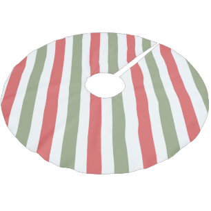 Jupon De Sapin En Polyester Brossé Retro Super Holly Jolly Vibes