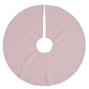 Jupon De Sapin En Polyester Brossé Rosé foncé