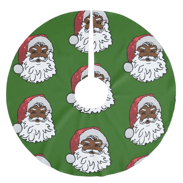 Jupon De Sapin En Polyester Brossé sainteté noire (Devant)