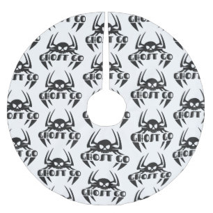 Jupon De Sapin En Polyester Brossé Saison Éffrayante de Ghost Go