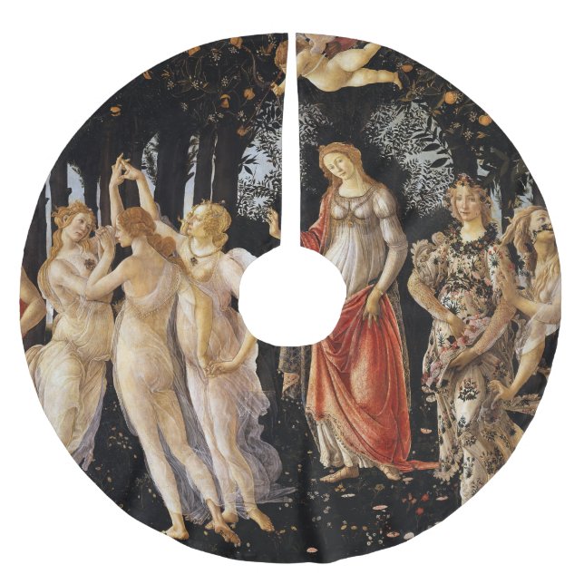 Jupon De Sapin En Polyester Brossé Sandro Botticelli - La Primavera (Devant)